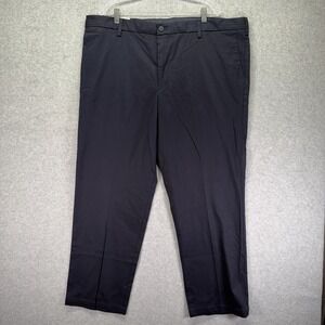 Dockers Pants Mens 44x30 Blue Chino Signature Khaki Lux Cotton Stretch